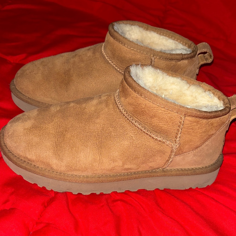 UGG Chestnut Sheepskin Slippers